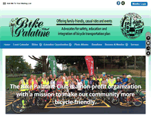 Tablet Screenshot of bikepalatine.com